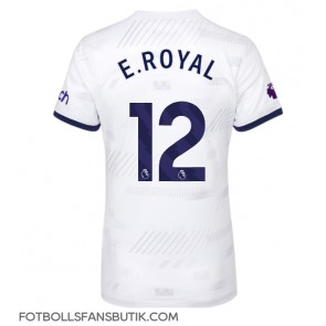 Tottenham Hotspur Emerson Royal #12 Replika Hemmatröja Damer 2023-24 Kortärmad